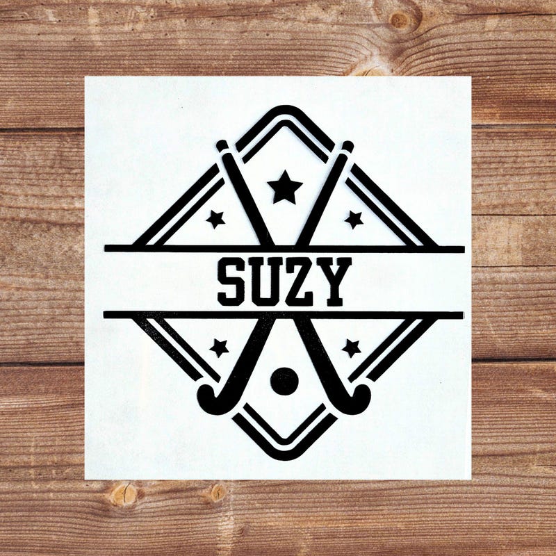 Field Hockey Decal - Etsy