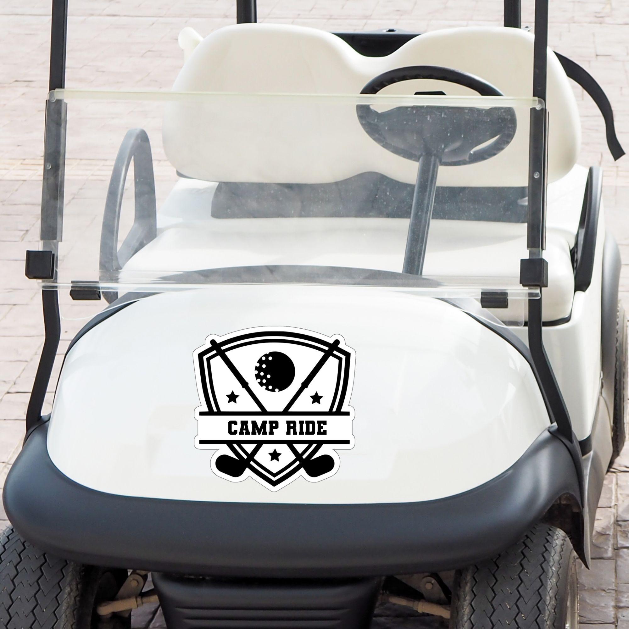 Etsy golf cart decals discount