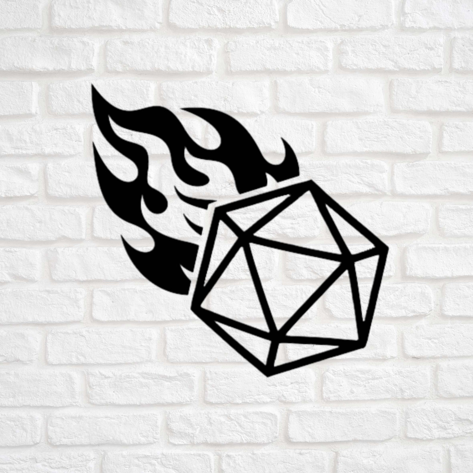 D20 Dice Dnd Sticker Vinyl Decal D20 Dice Dnd Bumper Sticker Etsy