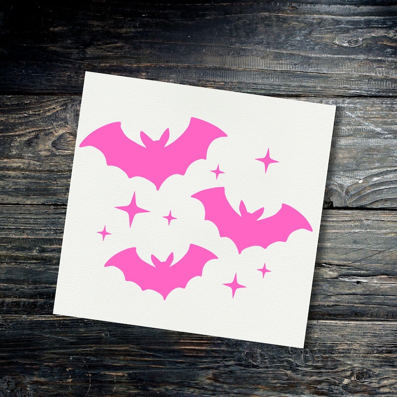 Cute Bat Car Decals - Etsy