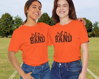 Band Shirt, Marching Band T Shirt, Music Notes Shirt