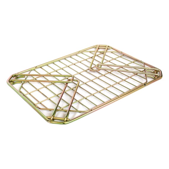 Support Pliable Pour Feu De Camp Ou Réchaud - En Acier Inoxydable - Hauteur Réglable - Pour Randonnée, Camping, BBQ - 10