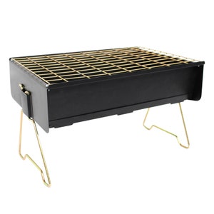 Compact Barbecue Grill Braai Travel Reusable BBQ For Camping Fishing Picnic Trips