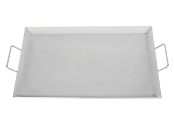 58cm Large Steel Braai Pan Outdoor Cooking Barbecue Over Campfire Coals Camping BBQ