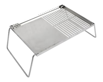 42cm Portable Grilling Fry Stand Camping Fishing Barbecue Braai Outdoor Cooking Picnic