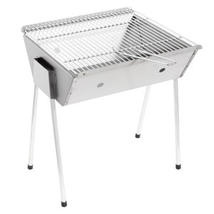 Econo Stainless Steel Charcoal Barbecue Braai BBQ Outdoor Cooking Garden Party 6/8/12 Person