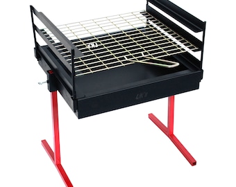 Barbacoa de carbón portátil para picnic al aire libre, jardín, fiesta, Camping, pesca, barbacoa compacta