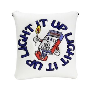 Funda para putter Light It Up Mallet de B&B Golf