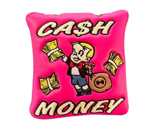 B&B Golf Cash Money Mallet Putter Headcover