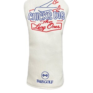 Funda para driver de golf B&B Chick’s Dig The Long Ones