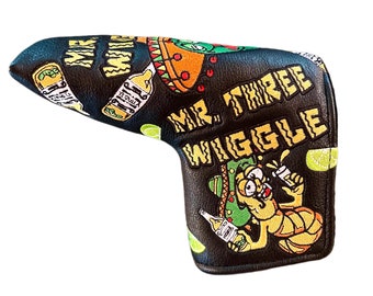 B&B Golf Putter Headcover Mr. Three Wiggle