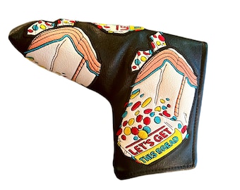 B&B Golf Putter Headcover Lets Get This Bread