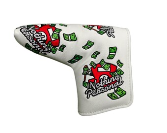B&B Golf Nothing Personal Putter Headcover