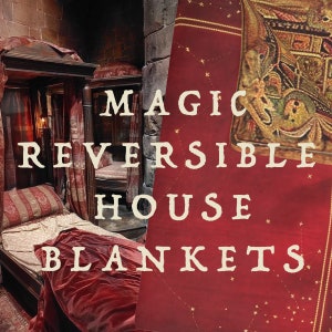 Magical House Blankets - Reversible Velveteen Throw