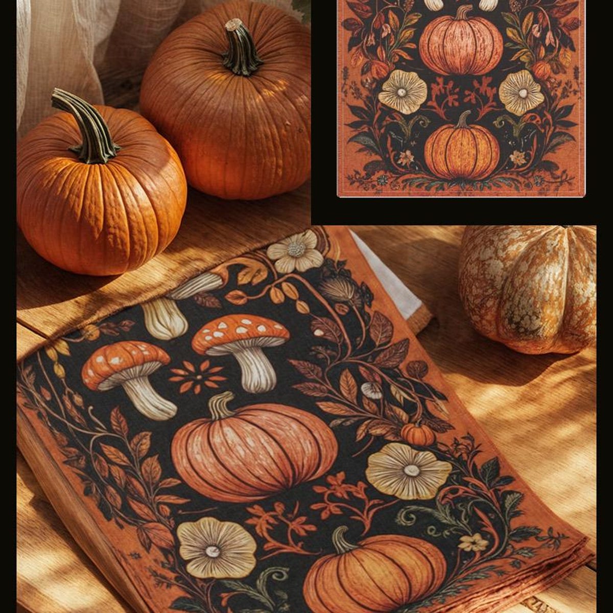 Elegant Cottagecore Towels Inspired by Grimm Fairy Tales Kitchen and Bathroom Hand Towels - Etsy