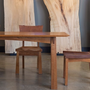 Enso Dining Chair - Solid Wood Dining Chair - Wooden Dining Chair in Oak, Maple, Cherry, and Walnut - Dining Room Chair