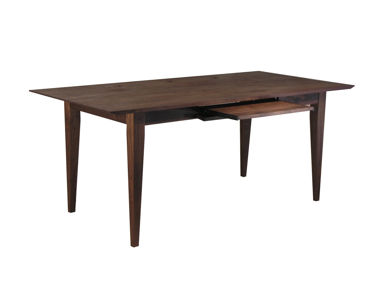 Solid Wood Computer Desk Japanese Asian Inspired Design Etsy UK