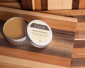 Bálsamo orgánico para madera / Acabado para muebles apto para alimentos