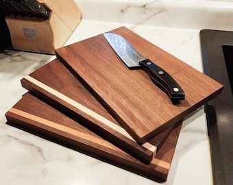 Handmade Wood Cutting Board Set