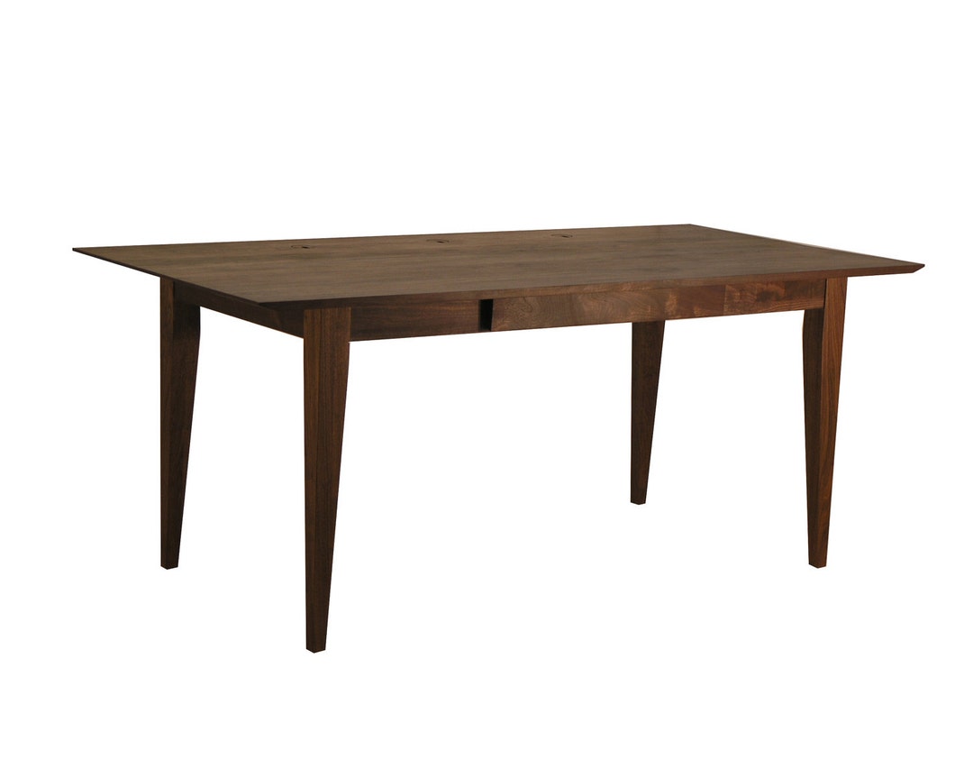 Solid Wood Computer Desk Japanese Asian Inspired Design Etsy UK