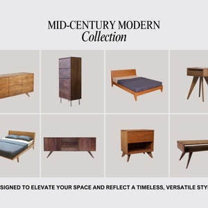 Cantilever Side Table, Mid Century Modern Minimalist, Solid Wood Handmade, Hardwood Living Room Furniture, Small Nightstand, Unique Table image 4