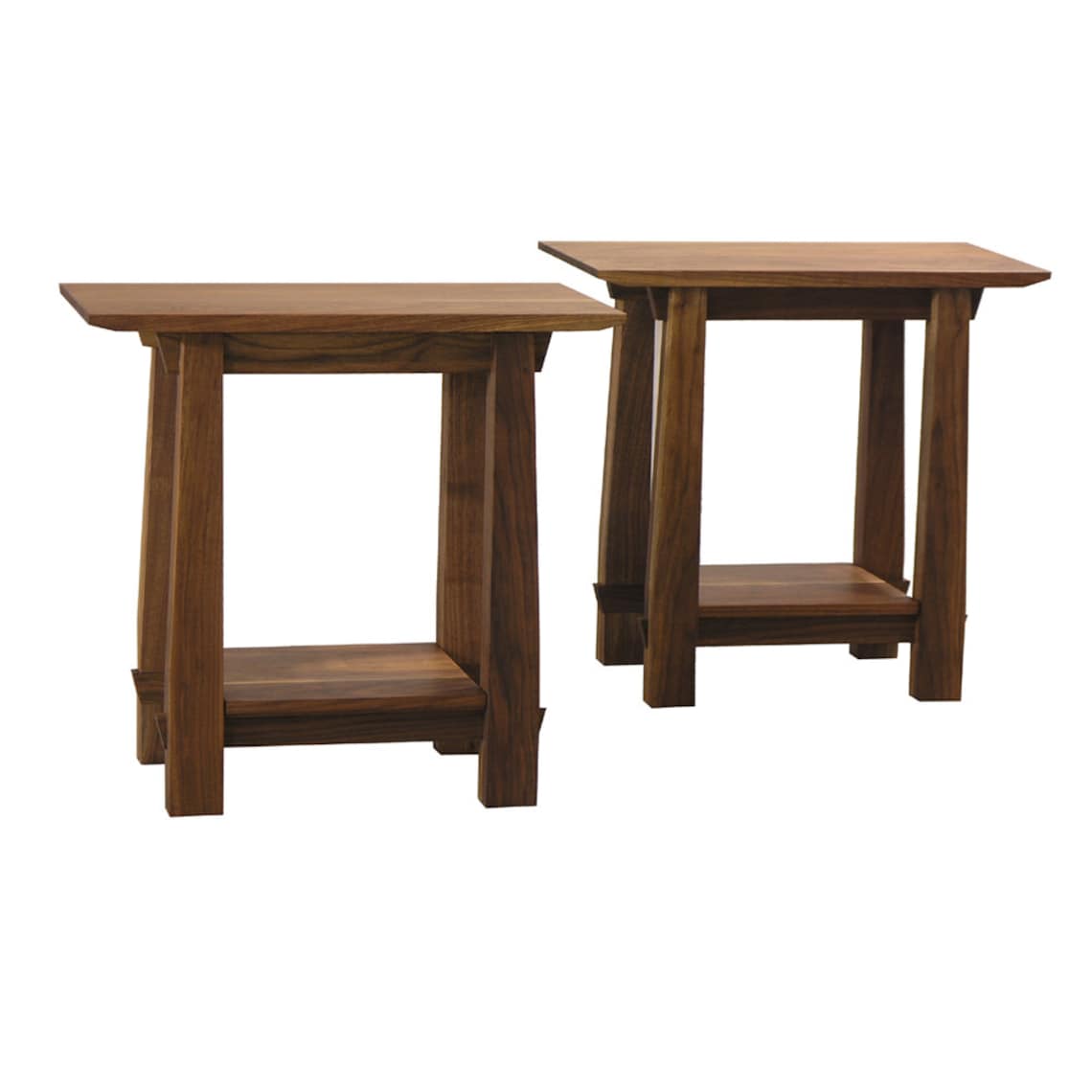 Handmade Wood End Table Living Room Side Tables Bedroom Etsy