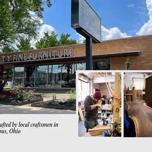 TY Fine Furniture showroom and workshop in Columbus, Ohio