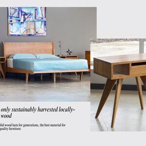 Mid-Century Modern Furniture made from natural solid wood