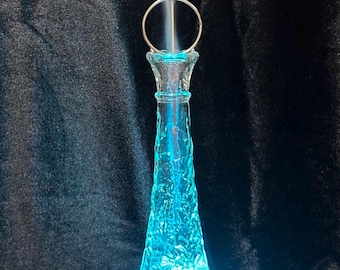 Handcrafted LED Incense Burner: Aromatherapy Holder with Glowing Light