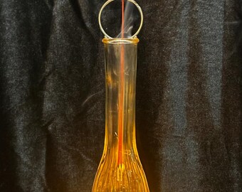 Handcrafted Glass Incense Burner with LED Lights