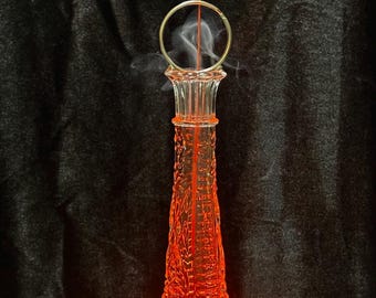 LED Incense Burner – Handcrafted Aromatherapy Holder with Glowing Light Display – Unique Mood Lighting Home Decor Gift