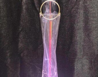 Handcrafted Glass Incense Burner with LED Lights