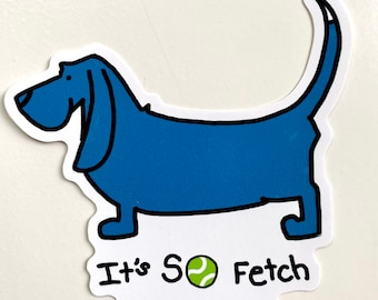 Basset Hound Sticker