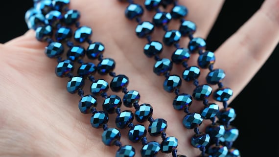 Peacock Bead Necklace