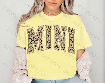 Leopard mini png, digital download, sublimation design  Trendy design, leopard png