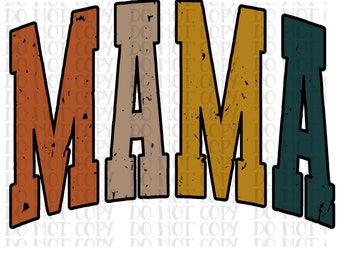 Fall mama png, digital download, sublimation design  Trendy Autumn design