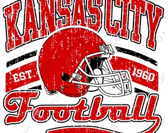 Kansas city png,sublimation design, Trendy, popular png football