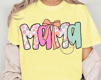 Mama PNG, smiley Mama Png ,coquette bow PNG | mama Digital Download, mama Sublimation Design, popular, trending, mama preppy, mama, cute