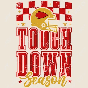 Kansas city png,sublimation design, Trendy, popular png kansas city football touch down season png