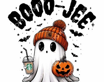 Leuke geest png, halloween png, koffie, bougie png, bougiespook, boo jee png, halloweenmok png, populaire png, dtf, png, sublimatie, trending