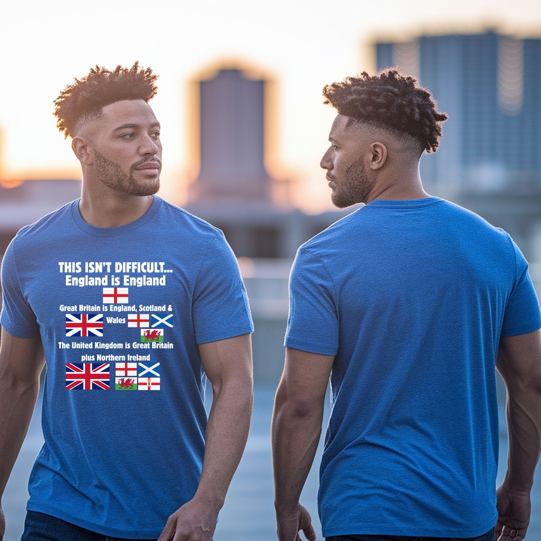 Sarcastic England Flags T-shirt: Funny British Pride Tee - Etsy