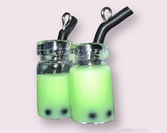 Pendientes de té Boba
