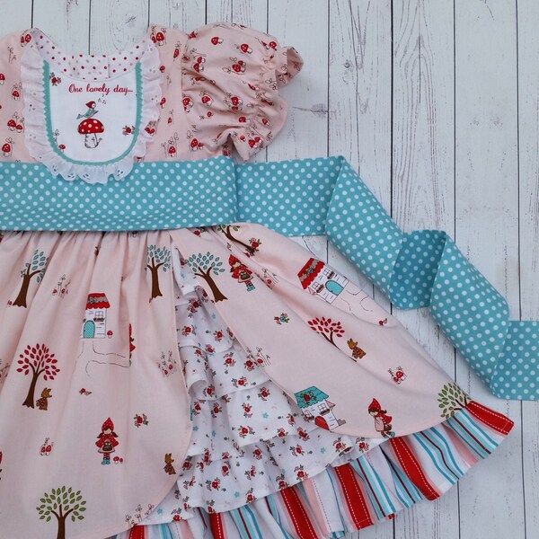 PDF Naaipatroon Jurk The Amelie Special Occasion-jurk meisjes peuter