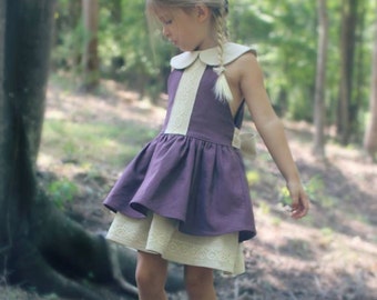 The Seraphina Dress & Tunic PDF Sewing Pattern Size 12 month - 12 year Girls Toddler Tween