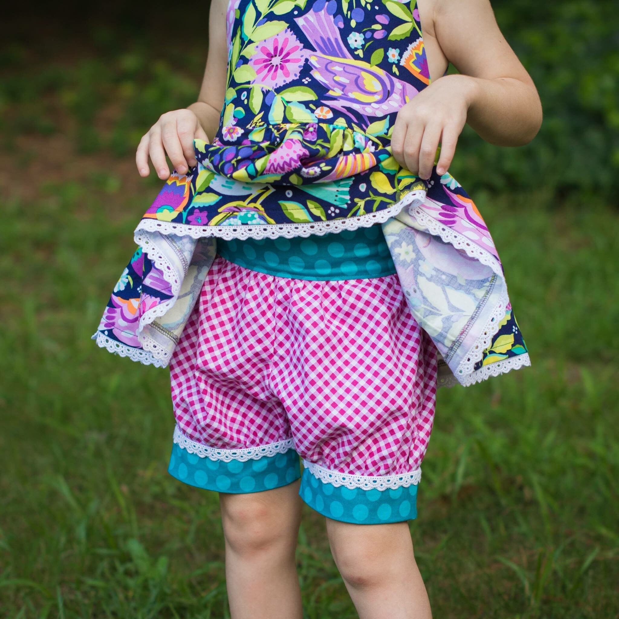 The Fiona Bubble Shorts PDF Sewing Pattern Size 612 Month Etsy Australia