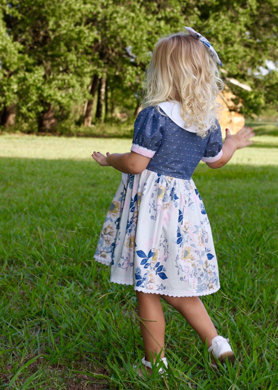 The Marina Sailor Collar Dress PDF Sewing Pattern & Tutorial Etsy