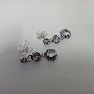 Pandora Eternal Elegance Drop Earrings CZ S925 ALE