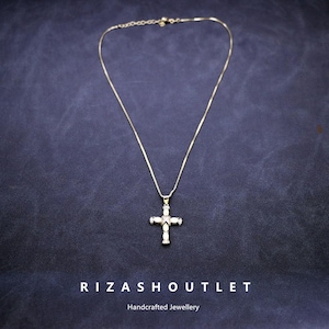 Opal Cross pendant Opal necklace accessories