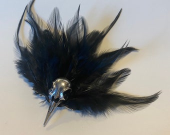 Portachiavi teschio e piuma corvo - Donna - Accessori - di Ornella Portachiavi teschio e piuma corvo - Donna - Accessori - di Ornella