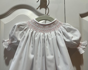 Hand Made Newborn Bishop Dress